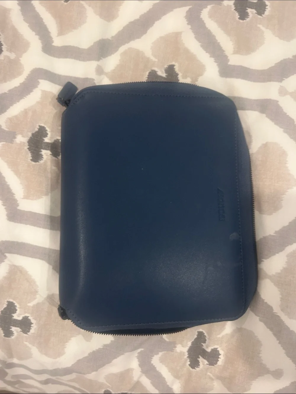 Monos Navy Zip-Around Travel Organizer